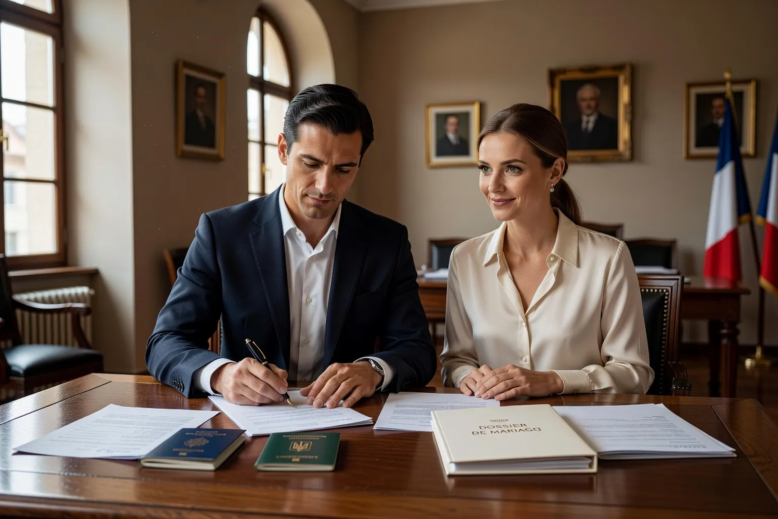 Démarches administratives mariage femme ukrainienne guide étapes 2026